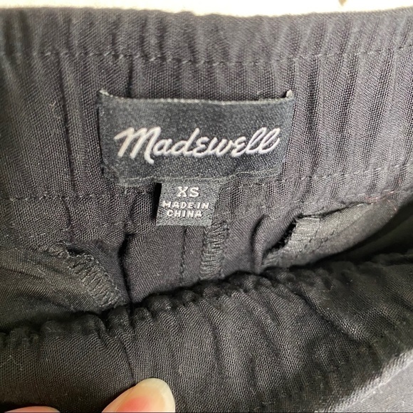 Madewell Black Track Trousers f5714 - Picture 5 of 7
